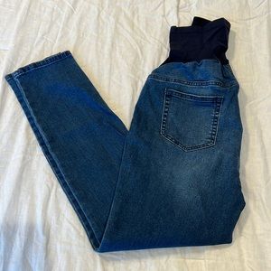 Indigo Blue Maternity Skinny Jeans